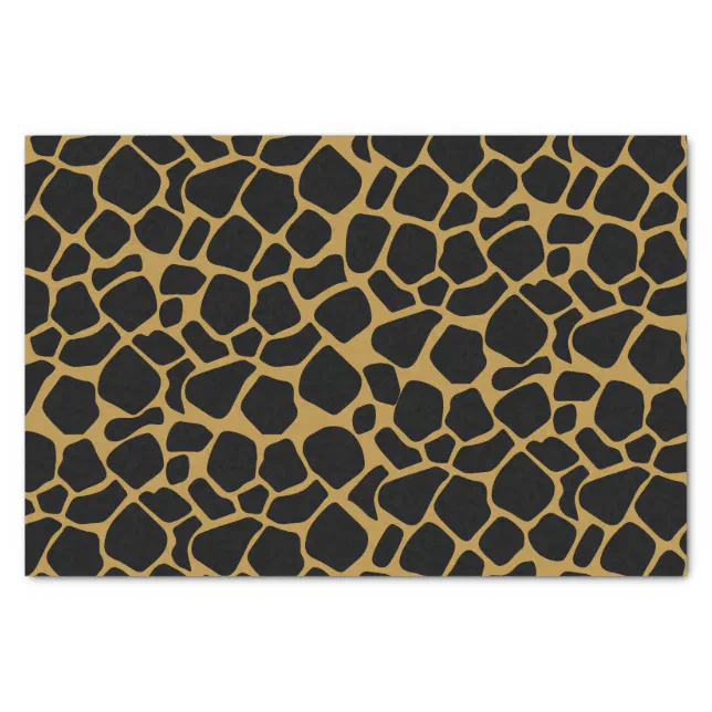 Giraffe Spot Animal Print Tissue Paper Zazzle