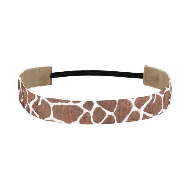 Giraffe spots athletic headband (Front)