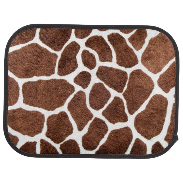 Giraffe spots car mat (Rear)
