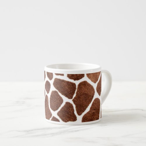 Giraffe spots espresso cup