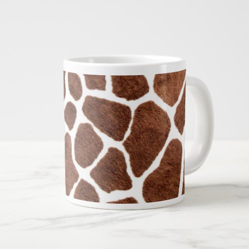 Giraffe spots large coffee mug