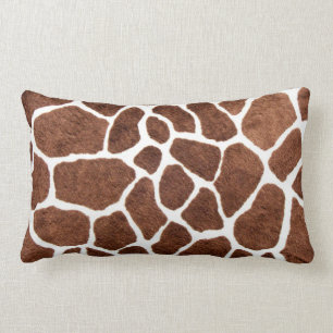Giraffe spots lumbar pillow