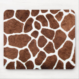 Giraffe spots mouse pad