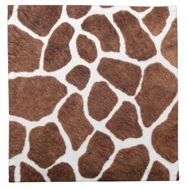 Giraffe spots napkin (Front)