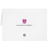 Giraffe Spots Pattern Cards (Back Horizontal)