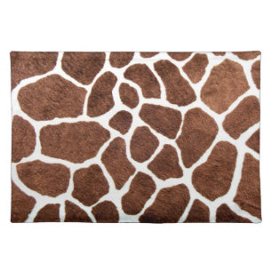 Giraffe spots placemat