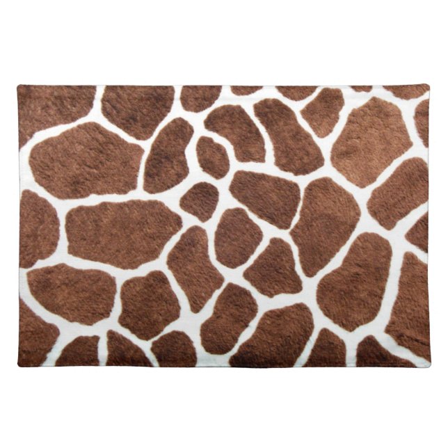 Giraffe spots placemat (Front)