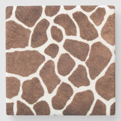 Giraffe spots stone coaster