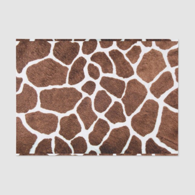 Giraffe spots tissue paper (Front)