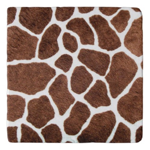 Giraffe spots trivet