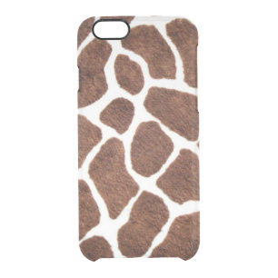 Giraffe spots clear iPhone 6/6S case