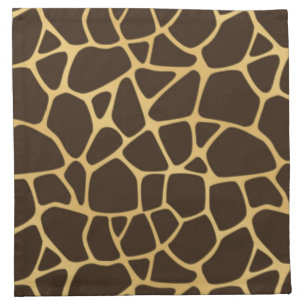 Giraffe Spotted Background Cloth Napkin