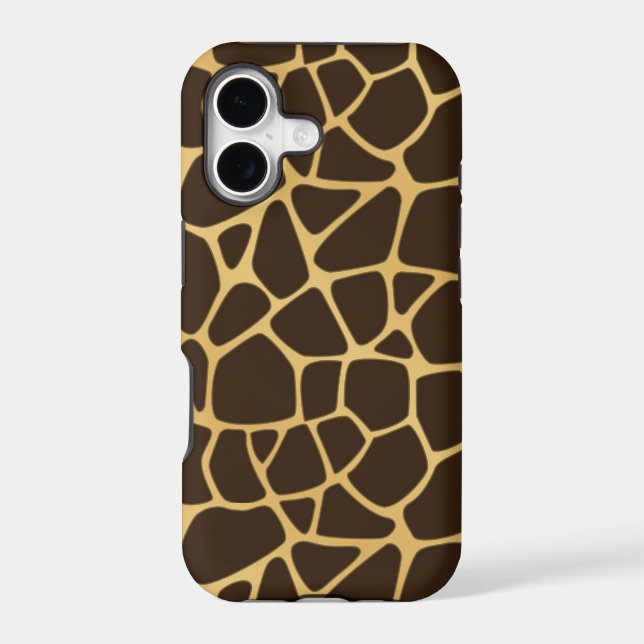 Giraffe Spotted Background Iphone Case (Back)