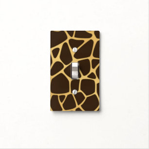 Giraffe Spotted Background Light Switch Cover