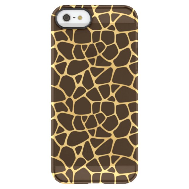 Giraffe Spotted Background Uncommon iPhone Case (Back)