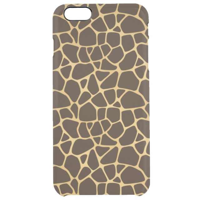 Giraffe Spotted Background Uncommon iPhone Case (Back)