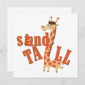 Giraffe Stand Tall (Front/Back)