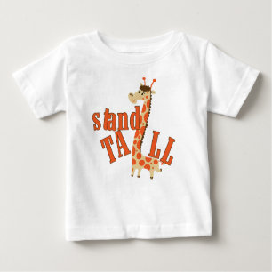 Giraffe Stand Tall Baby T-Shirt