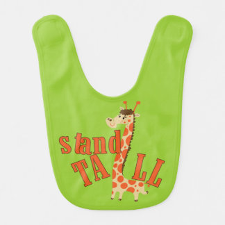 Giraffe Stand Tall Bib