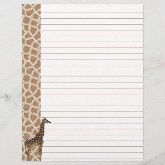 Giraffe Stationary (Front)