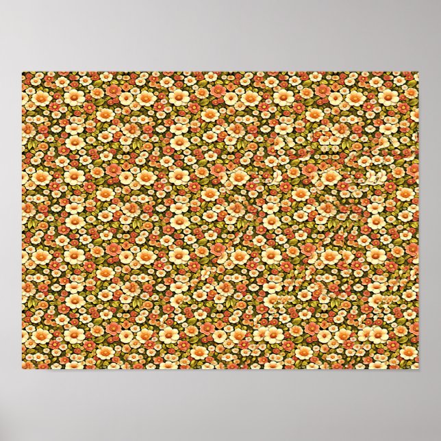 GIRAFFE STEREOGRAM 16" x 12", No Frame  Poster (Front)