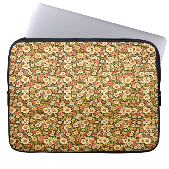 GIRAFFE STEREOGRAM Neoprene in 10, 13, 15 inches Laptop Sleeve (Front)