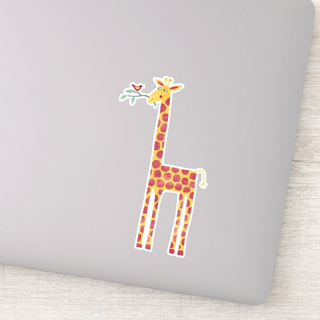 Giraffe Sticker (Detail)