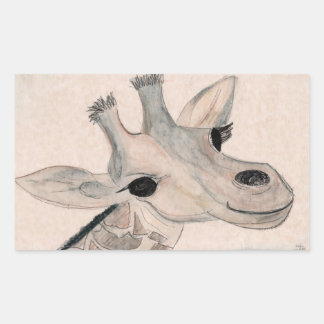 Giraffe sticker