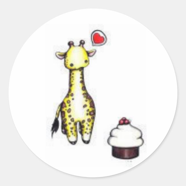 Giraffe Stickers (Front)