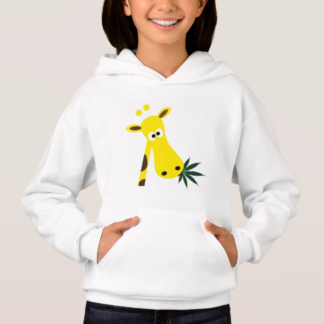 Giraffe Stoned Hoodie (Front)