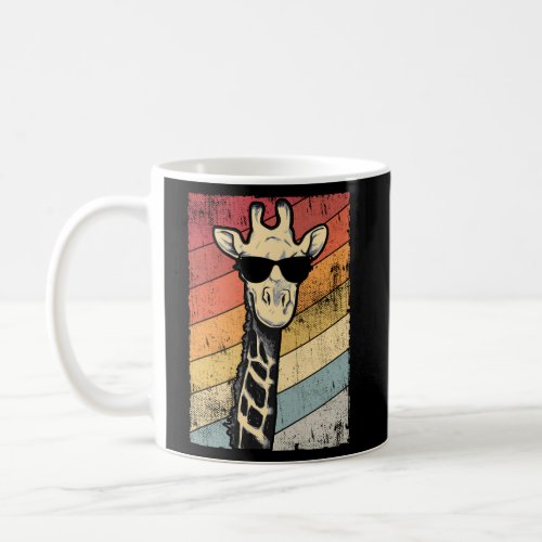 Giraffe Sunglasses Animal Coffee Mug