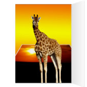 Giraffe Sunshine Popout Art, (Inside (Left))
