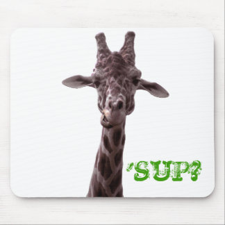 Giraffe, 'SUP? Mouse Pad