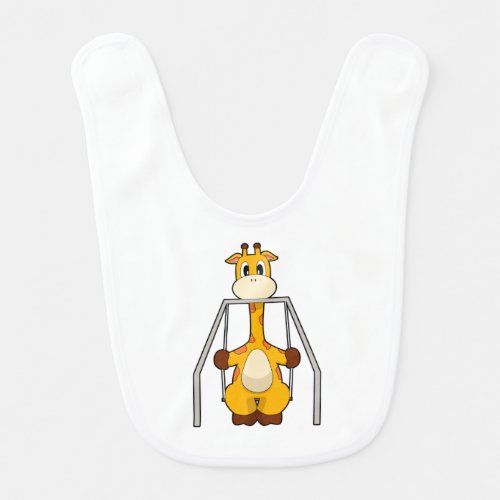 Giraffe Swing Baby Bib