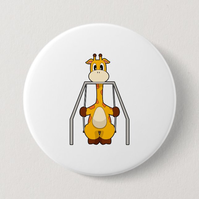 Giraffe Swing Button (Front)
