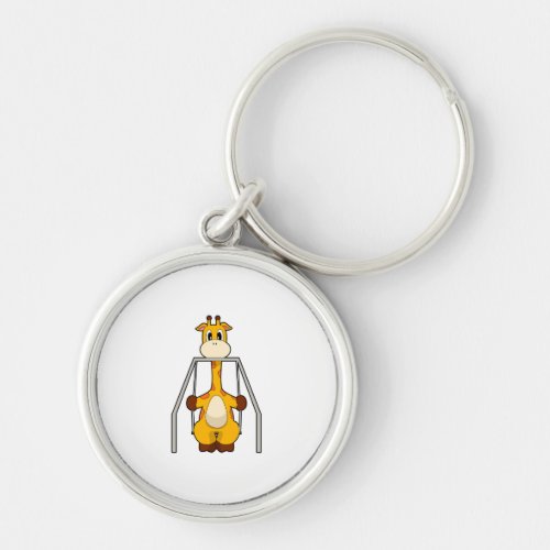 Giraffe Swing Keychain