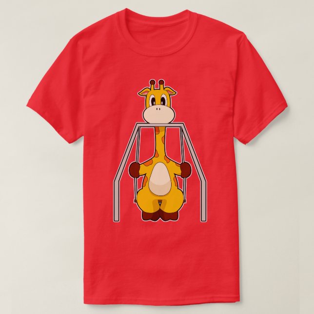 Giraffe Swing T-Shirt (Design Front)
