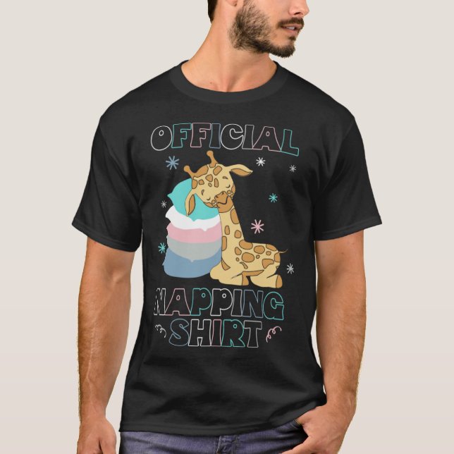 Giraffe T-shirt For Girls Giraffe Gifts For Giraff (Front)
