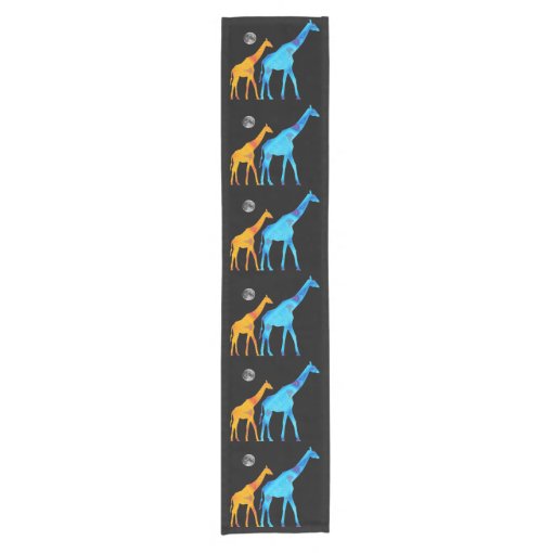 Giraffe Table Runner Zazzle