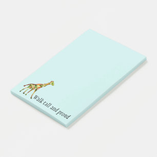 Giraffe Tall and Proud Post-it Notes