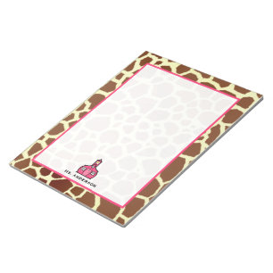 Giraffe Teacher Notepad