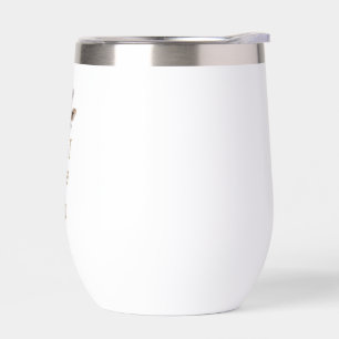 Giraffe.Text.I see you Thermal Wine Tumbler