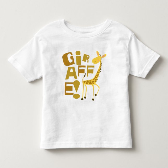 Giraffe! Toddler T-shirt (Front)