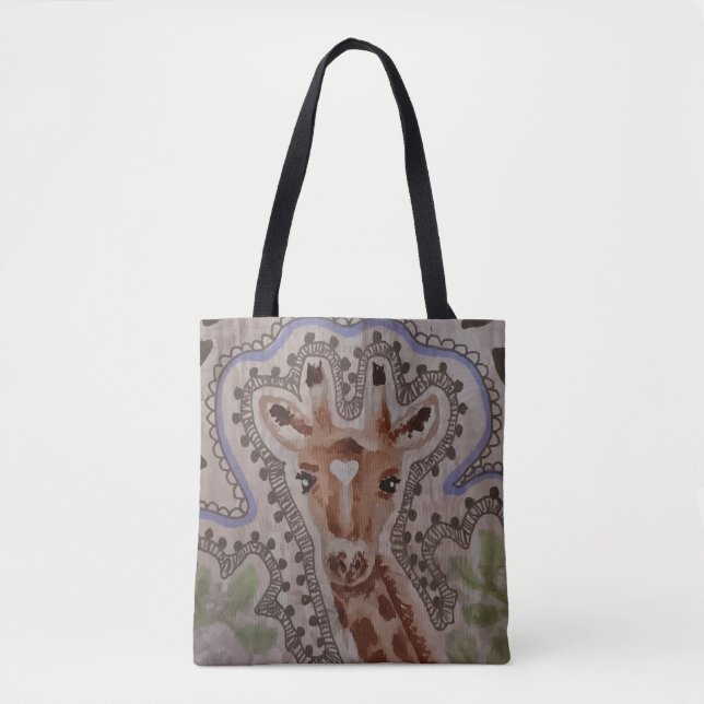 Giraffe Tote Bag (Front)