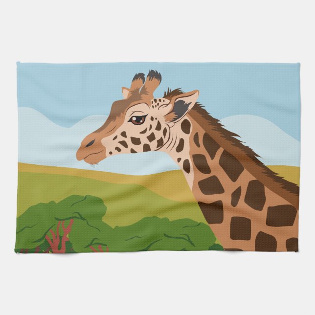 Giraffe Towel (Horizontal)