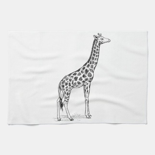 Giraffe Towel (Horizontal)