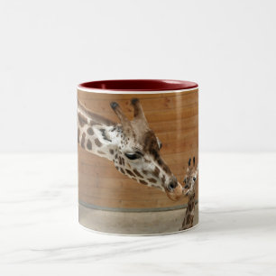 Giraffe Two-Tone Coffee Mug