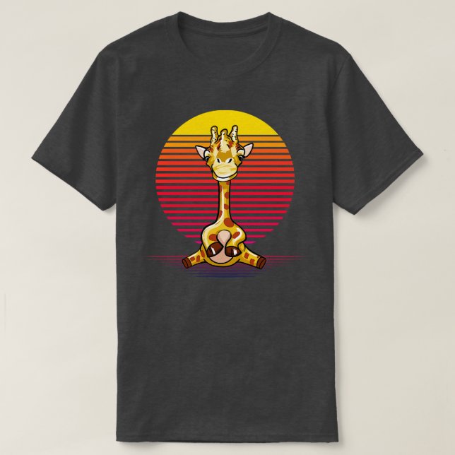 Giraffe Vapor T-Shirt (Design Front)