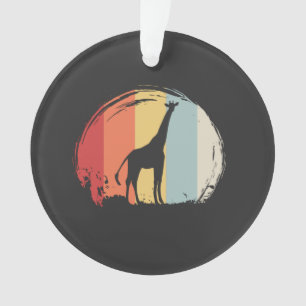 Giraffe Vintage Ornament