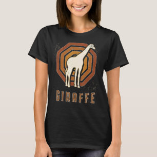 Giraffe Vintage Retro Classic Animal Love T-Shirt